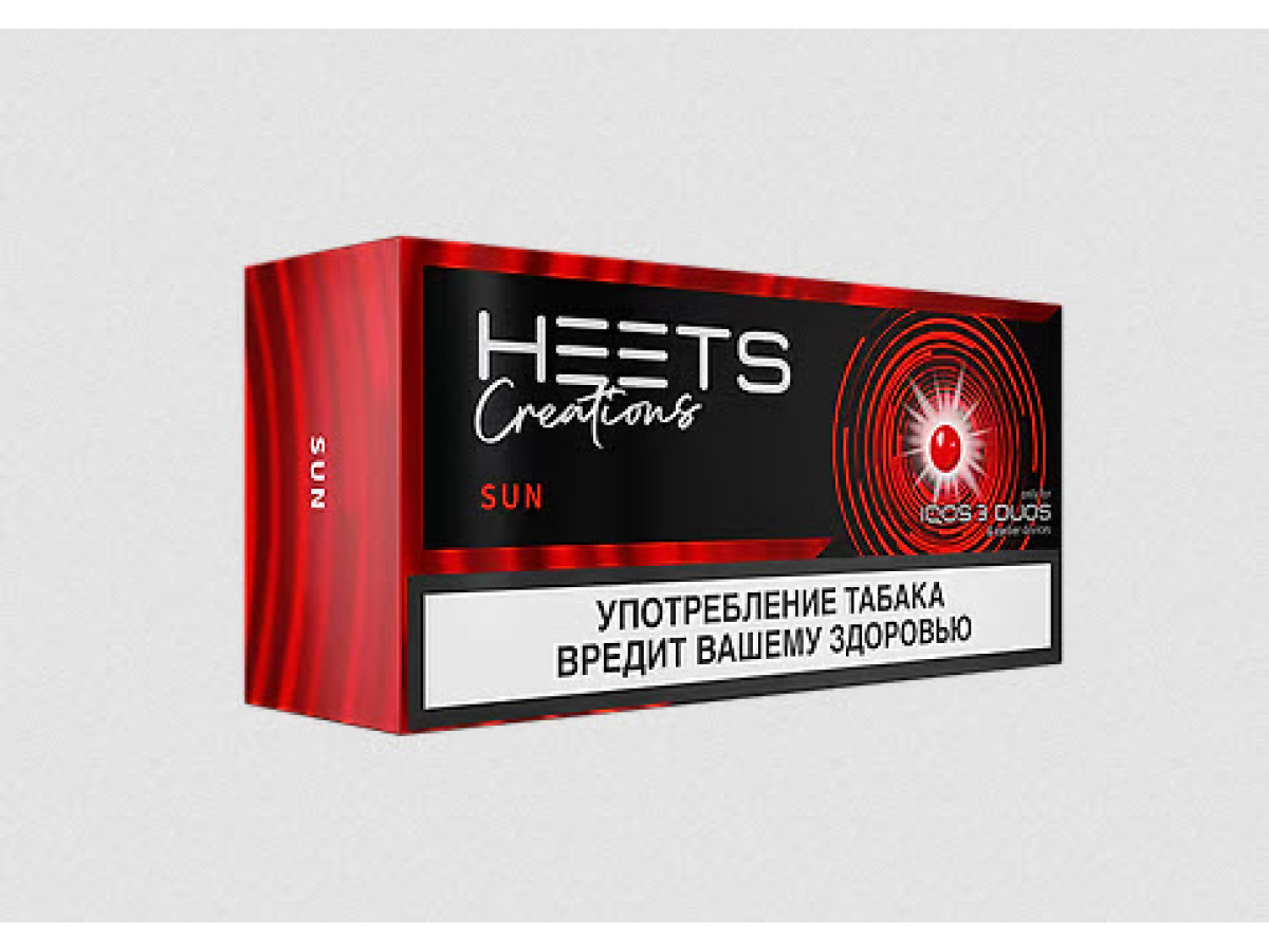 Табачные стики HEETS Creations с капсулой, блок (10 пачек), Sun