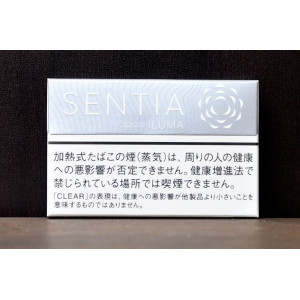Стики Sentia Clear Silver, 10 пачек, для IQOS iluma (Япония)
