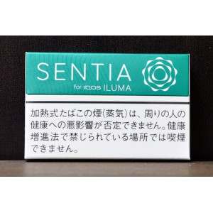 Стики Sentia Frost Green,10 пачек, для IQOS iluma (Япония)
